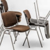 Set of 6 chairs DSC 106 by Giancarlo Piretti for Castelli, Italy 1960's