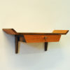 Vintage teak shelf by AB Nybrofabriken - Sweden 1960s Vintage teak shelf by AB Nybrofabriken - Sweden 1960s