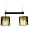 Ceiling/ window pendel pair by Carl Fagerlund for Orrefors, Sweden 1950s Ceiling/ window pendel pair by Carl Fagerlund for Orrefors, Sweden 1950s