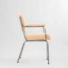 Vintage steel chair in pink