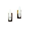 Elegant French appliques in brass and stained glass