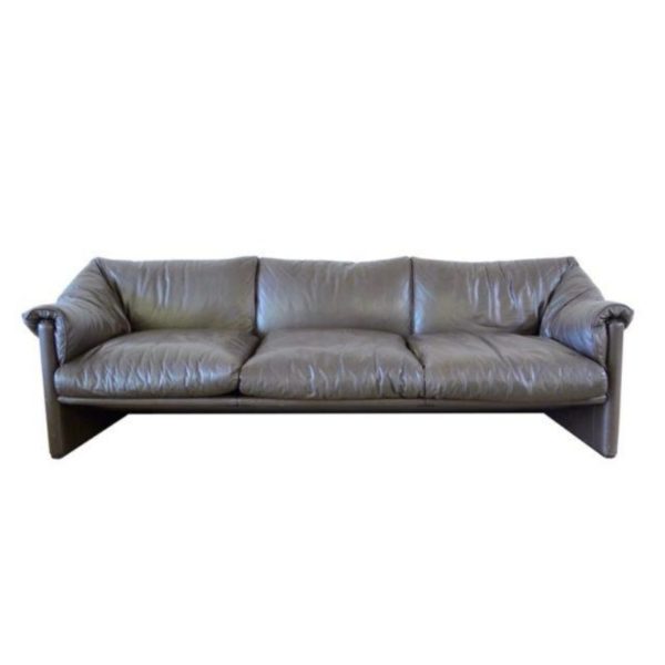Cassina by Probjeto 'Babalao' 3 seater sofa by Vico Magistretti vintage design