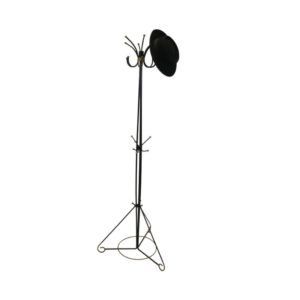French iron coat rack in the style of Jean Royere