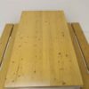 Table 120 et 2 bancs par Charlotte Perriand pour la station de ski Les Arcs