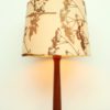 Large Danish Solid Teak Desk Lamp, 1960s