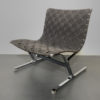 Luar Lounge Chair, black, by Ross Littell