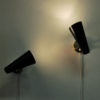 Ajustable Birdie Wall sconces pair by Birger Dahl - Norway 1952