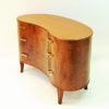 Mahogany Chest of Drawers by Axel Larsson for Bodafors, Sweden 1940s