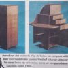 Transformable Dutch Cherry Wood Secretary • Model De Cube by Arend van Ast for Laurens Westhoff, 1998 Transformable Dutch Cherry Wood Secretary • Model De Cube by Arend van Ast for Laurens Westhoff, 1998