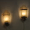 Art Deco Wall sconces pair by Zenith - Germany 1930-1940s