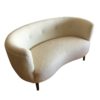 Vintage Danish Lambswool Sofa/Loveseat