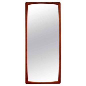 Vintage Teak Wallmirror by AB Nybrofabriken - Sweden 1960s