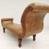 Danish antique chaise longue / daybed, early 20th century, renovated