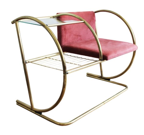 1960's Telephone bench