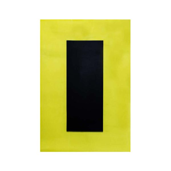 Pop Art Yellow And Black Perspex Light Panel By Johanna Grawunder