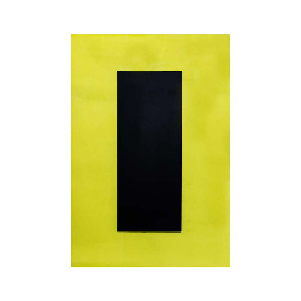 Pop Art Yellow And Black Perspex Light Panel By Johanna Grawunder