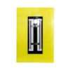 Pop Art Yellow And Black Perspex Light Panel By Johanna Grawunder