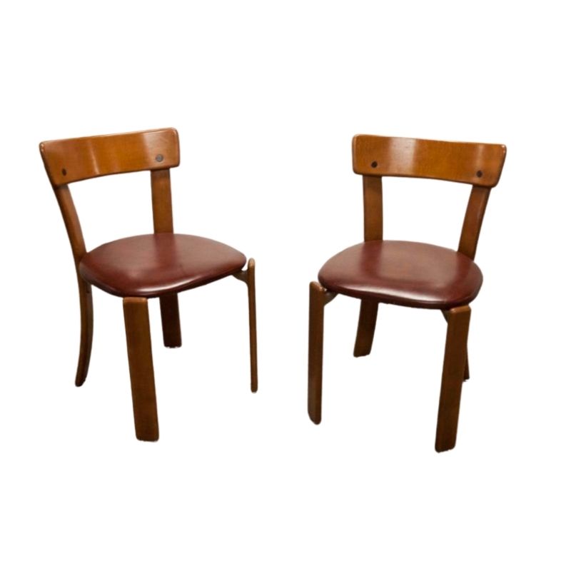 Pair of chairs Bruno Rey Switzerland 1970