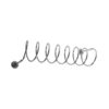 Vintage Chromed Spiral Coat Rack, Extra Large