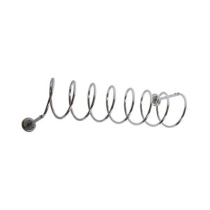 Vintage Chromed Spiral Coat Rack, Extra Large