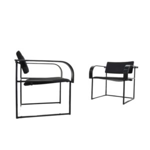 Vintage easy armchairs by Pierre Mazairac & Karel Boonzaaijer for Pastoe Post modern Netherlands 1980s