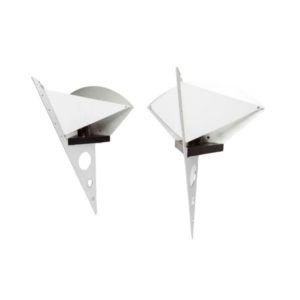 Pair of restored Artemide filicudara wall lights by Steeve Lombardi