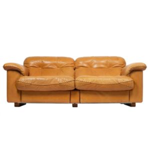De Sede DS-101, 2 seats sofa 1960'S