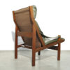 Vintage Easy Hunter safari armchair by Torbjørn Afdal for Bruksbo, Norway 1960s