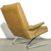 Vintage Leather swing chair by Reinhold Adolf & Hans Jürgen Schröpfer for COR Sitzmöbel, Germany 1960s