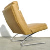 Vintage Leather swing chair by Reinhold Adolf & Hans Jürgen Schröpfer for COR Sitzmöbel, Germany 1960s