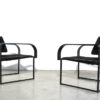 Vintage easy armchairs by Pierre Mazairac & Karel Boonzaaijer for Pastoe Post modern Netherlands 1980s