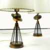 Pair of 1940’s American table lamps