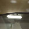 70's coffee table space age white curved wood
