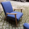 Pair of restored 60's scandinavian armchairs