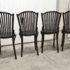 Set of 4 Baumann bistro chairs ref22