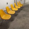 Set of 6 chairs Orly design by Pollak 1975 vintage Set of 6 chairs Orly design by Pollak 1975 vintage