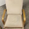 Pair of bow wood armchairs Steiner ARP Pair of bow wood armchairs Steiner ARP