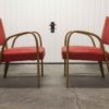Pair of restored 1950's Steiner Bowwood armchairs Pair of restored 1950's Steiner Bowwood armchairs