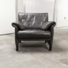 Pair of De Sede ds-14b leather armchairs
