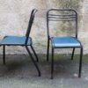 Pair of Tolix chairs by Jean Pauchard campus Dijon Pair of Tolix chairs by Jean Pauchard campus Dijon