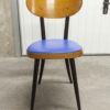 Set of 6 bistro chairs Baumann 731 G1S 1962