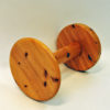 Round Pine stool attributed to Rainer Daumiller 1960s, Denmark