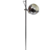Gepo chromed floor lamp, adjustable shads