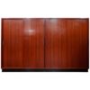 Large Alfred Hendrickx Four Doors Wardrobe/ Cabinet, 1962 Belgium
