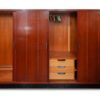 Large Alfred Hendrickx Four Doors Wardrobe/ Cabinet, 1962 Belgium