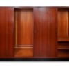 Large Alfred Hendrickx Four Doors Wardrobe/ Cabinet, 1962 Belgium