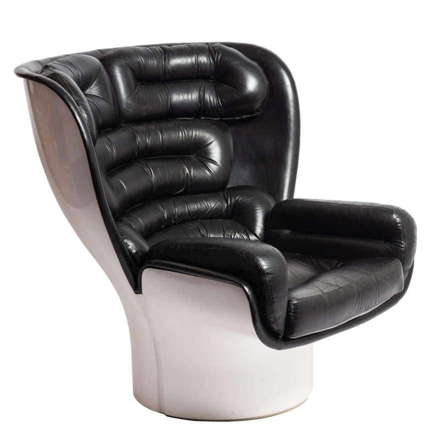 Joe Colombo Elda Lounge chair for Comfort
