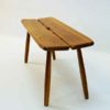 Vintage Oak bench by Carl Gustaf Boulogner 1950s Sweden