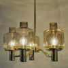 Brass ceiling lamp mod T507 by Hans Agne Jakobsson, Sweden 1960s