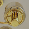 Brass ceiling lamp mod T507 by Hans Agne Jakobsson, Sweden 1960s